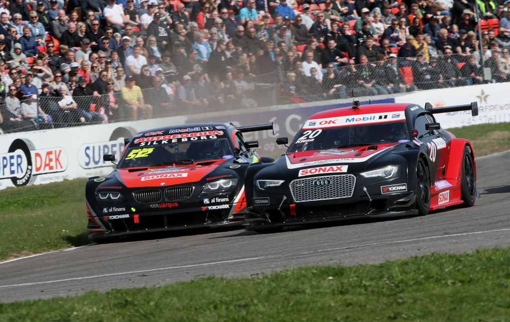 Der blev kørt tæt og hårdt.
(Foto: Motorsporten.dk)
